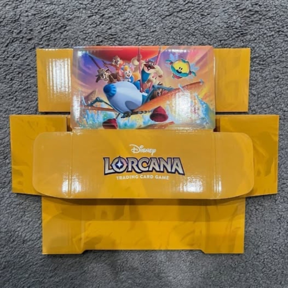 Brand New Lorcana Azurite Sea Chip and Dale Rescue Rangers Promo Collector's Box